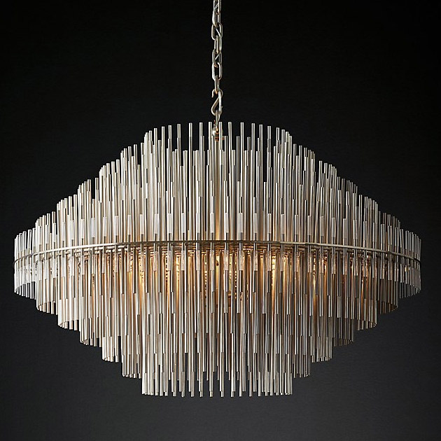 Люстра Restoration Hardware Emile Round Chandelier Chrome