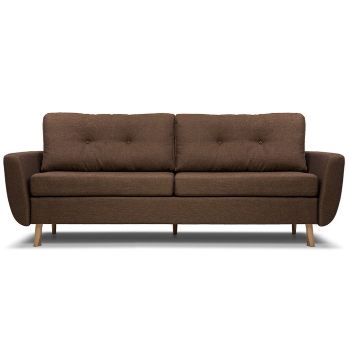 Диван Dublin Sofa коричневая шерсть