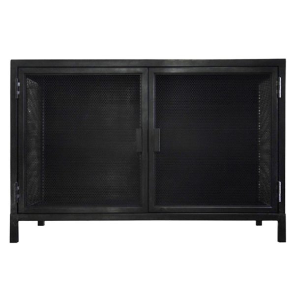 Буфет Industrial Loft Dark Metal 2 Door Beto Cabinet