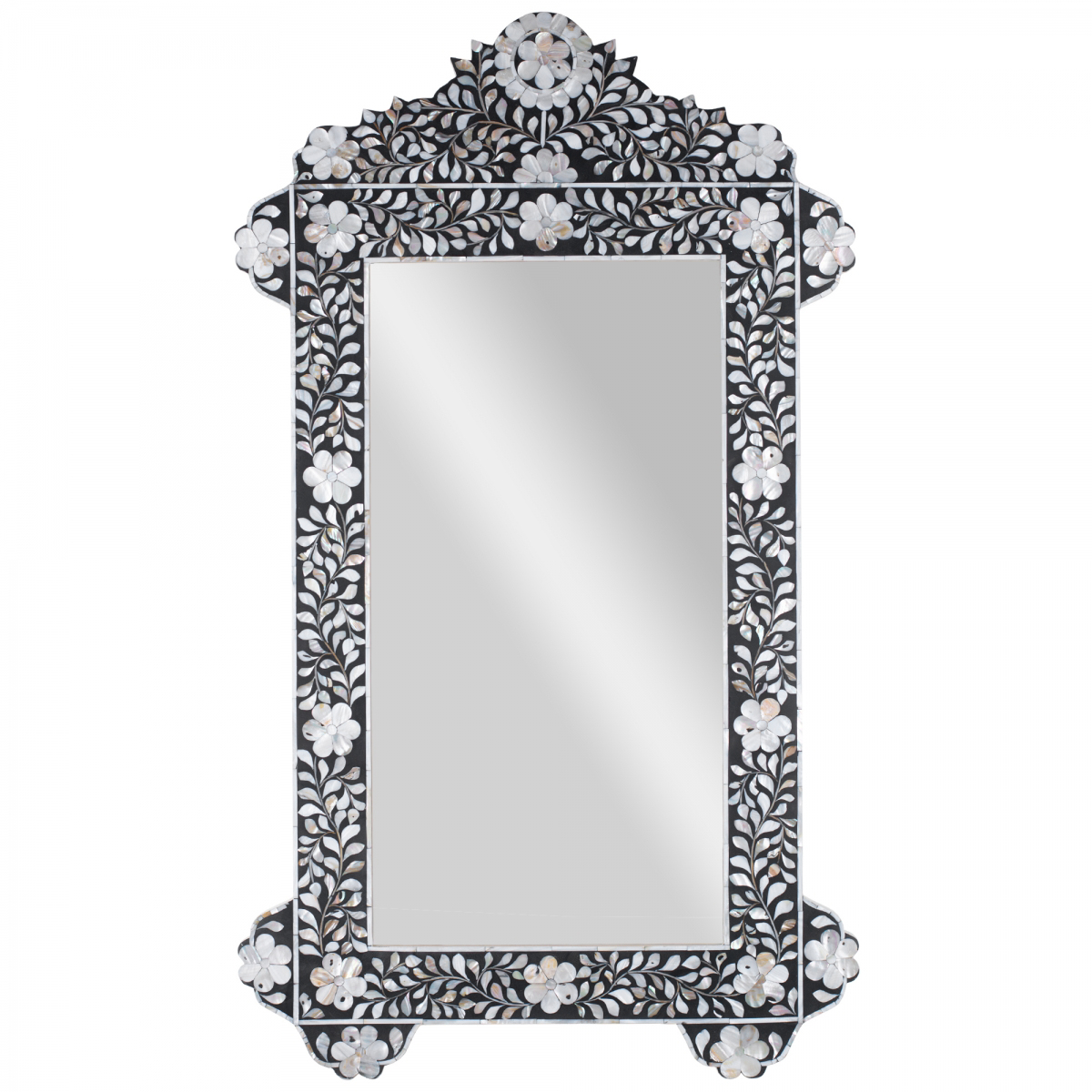 Зеркало отделка перламутр Mother of Pearl Inlay Mirror Frame