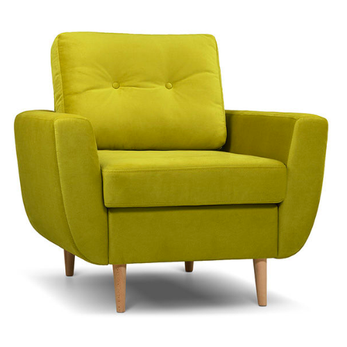 Кресло Dublin Armchair велюр лайм