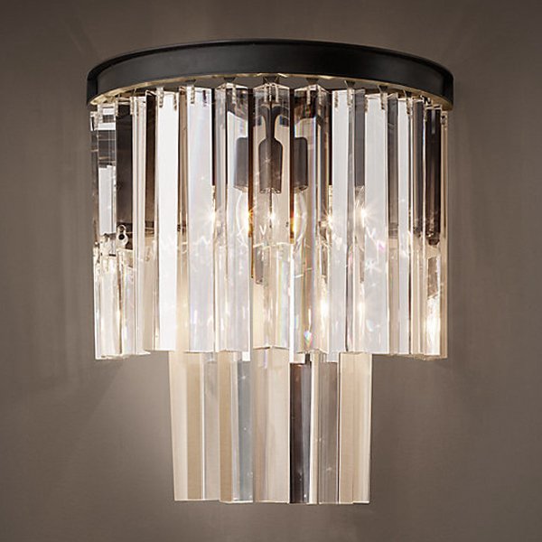 Бра 1920S Odeon Clear Glass II