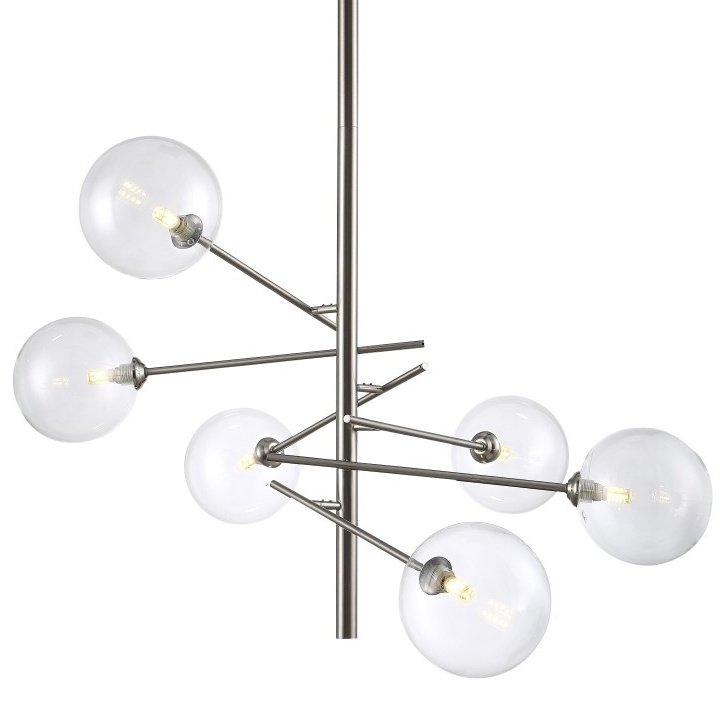 Люстра Gallotti & Radice Straight Nickel 6
