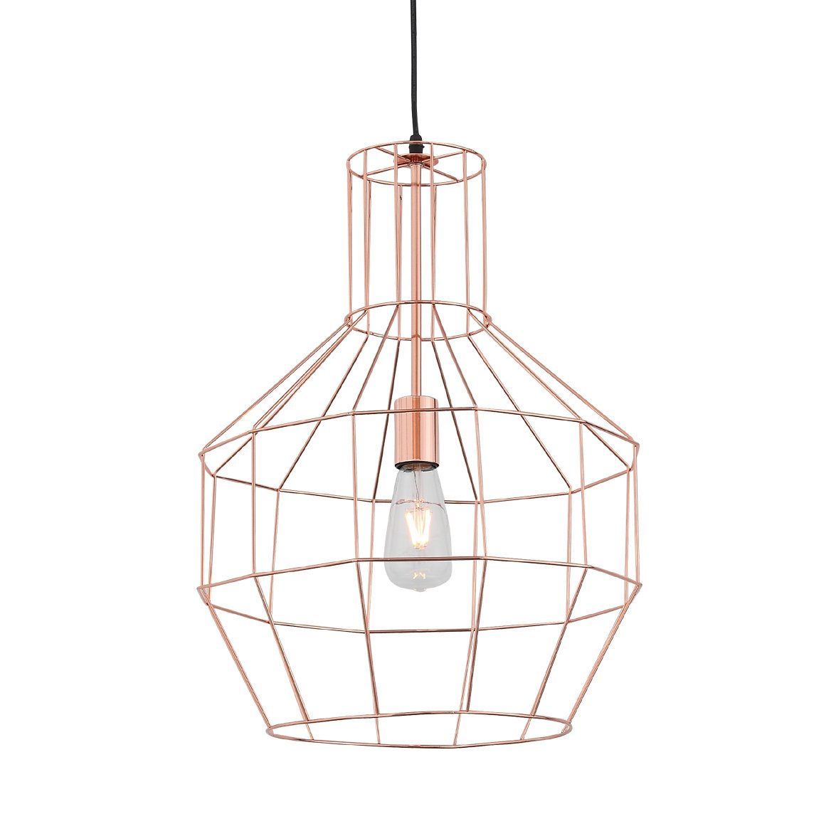 Светильник Loft Wire Cage Copper
