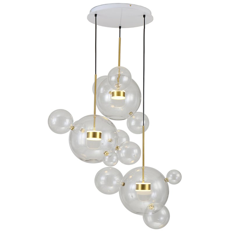 Люстра Bolle Circular Chandelier 14 BUBBLE Giopato & Coombes