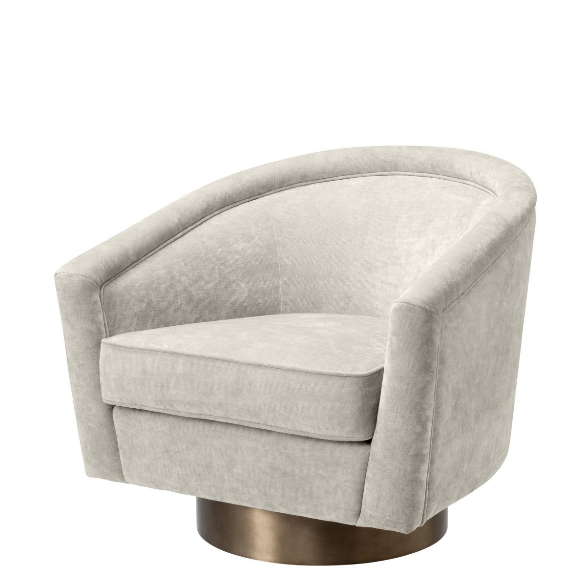 Кресло Eichholtz Swivel Chair Catene Sand