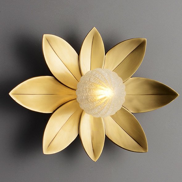 LOTUS Wall Lamp III Бра форме листьев лотоса