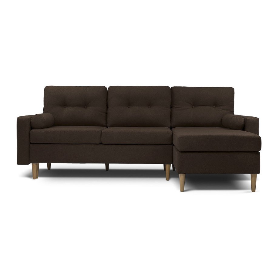 Диван Alcott SVEN Charme Sectional Sofa коричневая шерсть