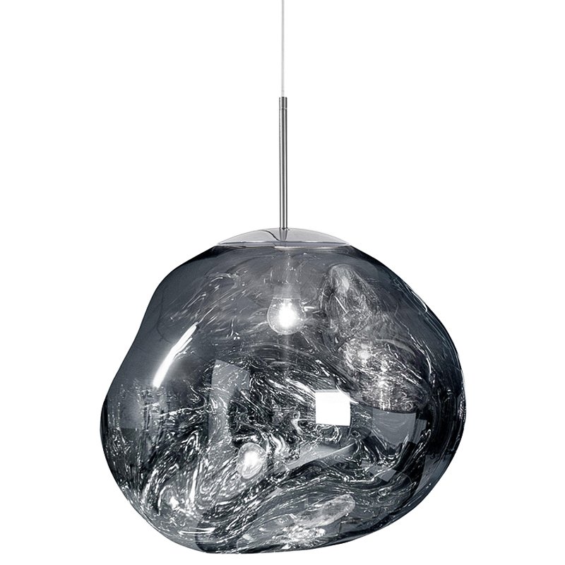 Подвесной светильник Tom Dixon Melt Pendant Silver  designed by Tom Dixon