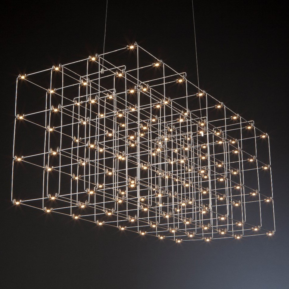 Люстра Quasar Cosmos Square LED pendant light
