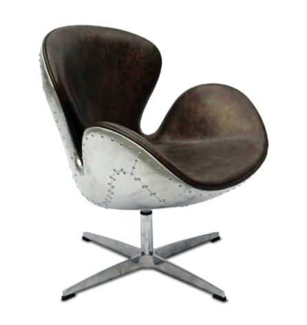 Кресло Spitfire Swan Chair Aviator designed by Arne Jacobsen in 1958