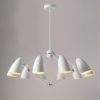 Люстра JLYLITE 10-Light Sputnik Chandelier White