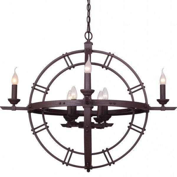 Люстра Rust Round Chandelier