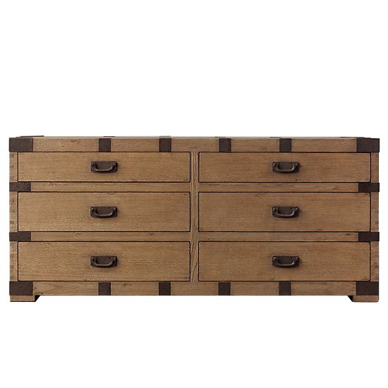 Комод Vintage Antique Oak Wide