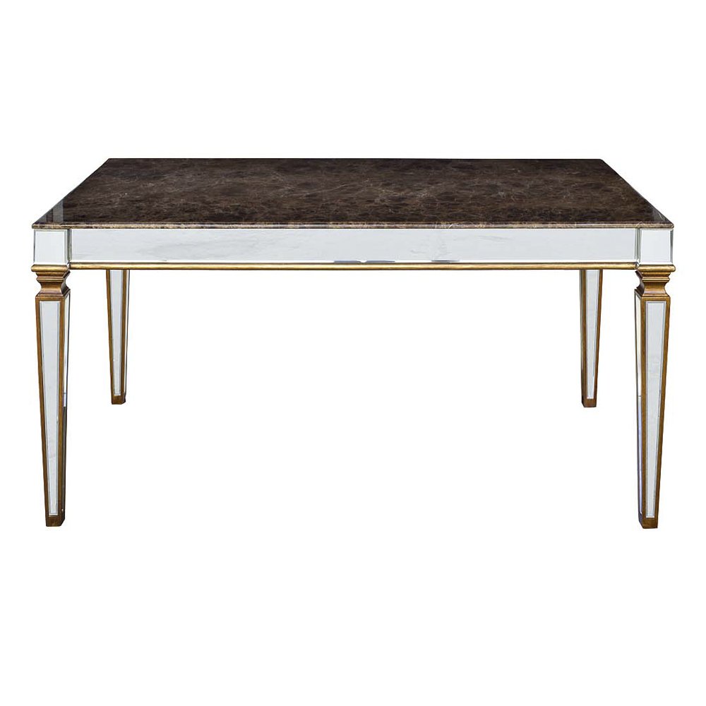 Обеденный стол Mirrored and Marble