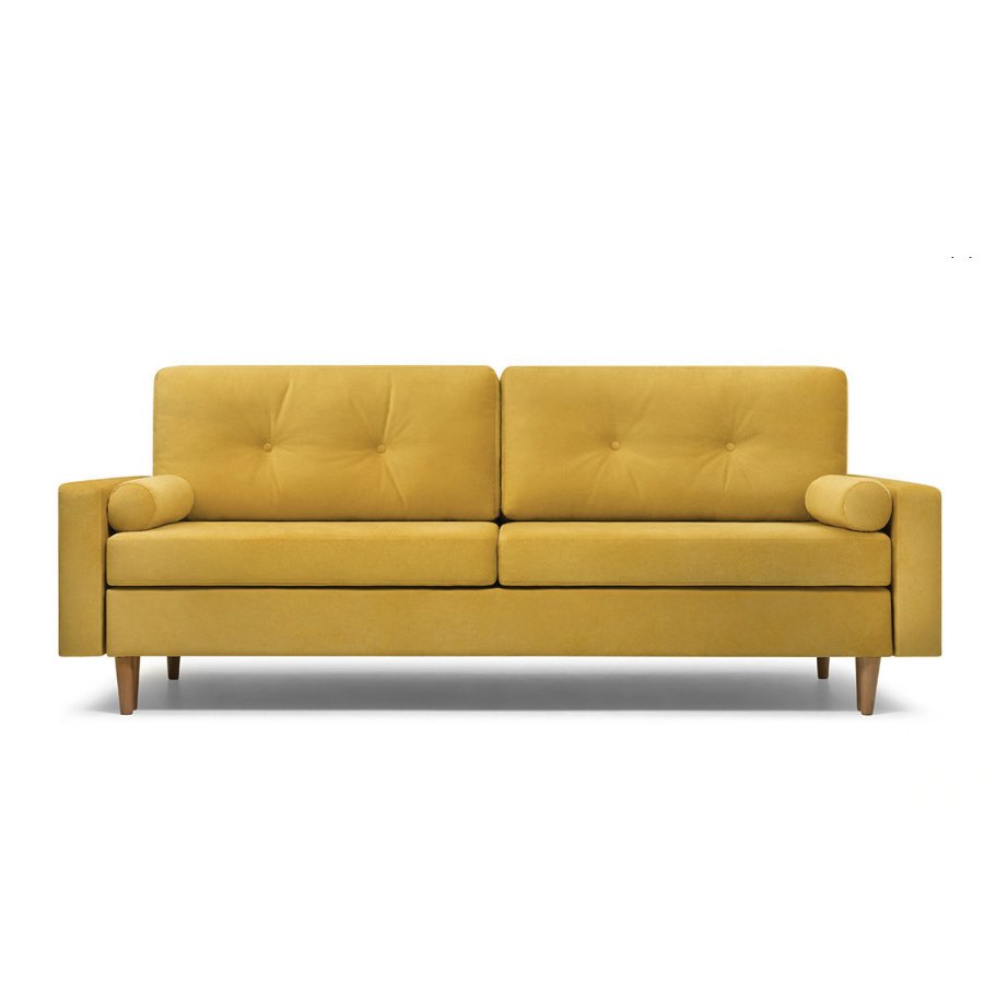 Alcott SVEN Charme Sofa Диван желтый велюр