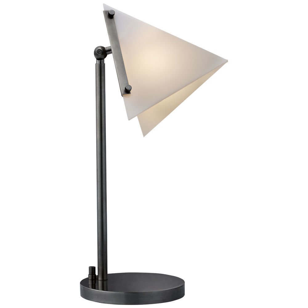 Настольная лампа FORMA ROUND BASE TABLE LAMP Black  designed by Kelly Wearstler