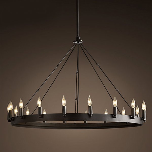Люстра Camino Round Chandelier 18 Restoration Hardware designed by Jon Sarriugarte