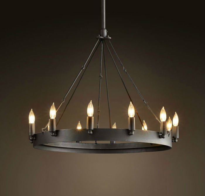 Люстра Camino Round Chandelier designed by Jon Sarriugarte