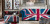 William Sofa Union Jack Velvet Andrew Martin designed by Martin Waller