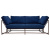Двухместный диван Indigo Denim and copper Two Seat Sofa designed by Stephen Kenn and Simon Miller
