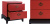 Тумба Chinese Red Surprise Stand