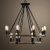 Люстра Round Tube Double Loft Rope Light