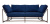 Двухместный диван Indigo Denim and copper Two Seat Sofa designed by Stephen Kenn and Simon Miller