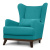 Кресло Malta Armchair Бирюзовое