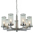 Люстра LIAISON ONE-TIER Chandelier 7 Silver