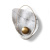 Marble Bra White