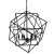 Люстра Cubist Small Chandelier Black designed by Kelly Wearstler