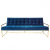 Софа Navy Velvet Apartment Sofa designed by Jonathan Adler