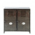 Буфет Industrial Rust Metal Wyne Chest