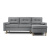 Диван Alcott SVEN Charme Sectional Sofa серая шерсть