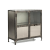Комод Industrial Steampunk Nickel 2 Door Cabinet
